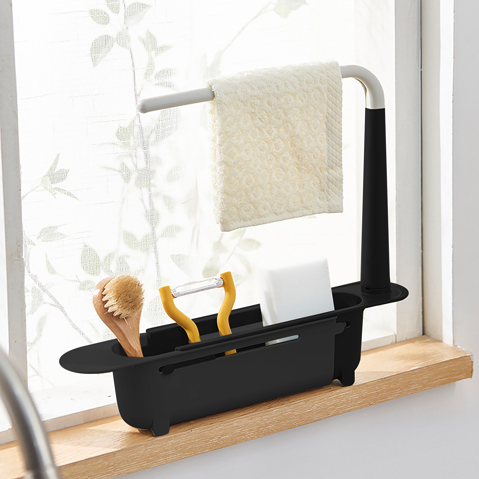 Kitchen Appliances Gift - Elescopic lavabo raf süzgeç raf mutfak