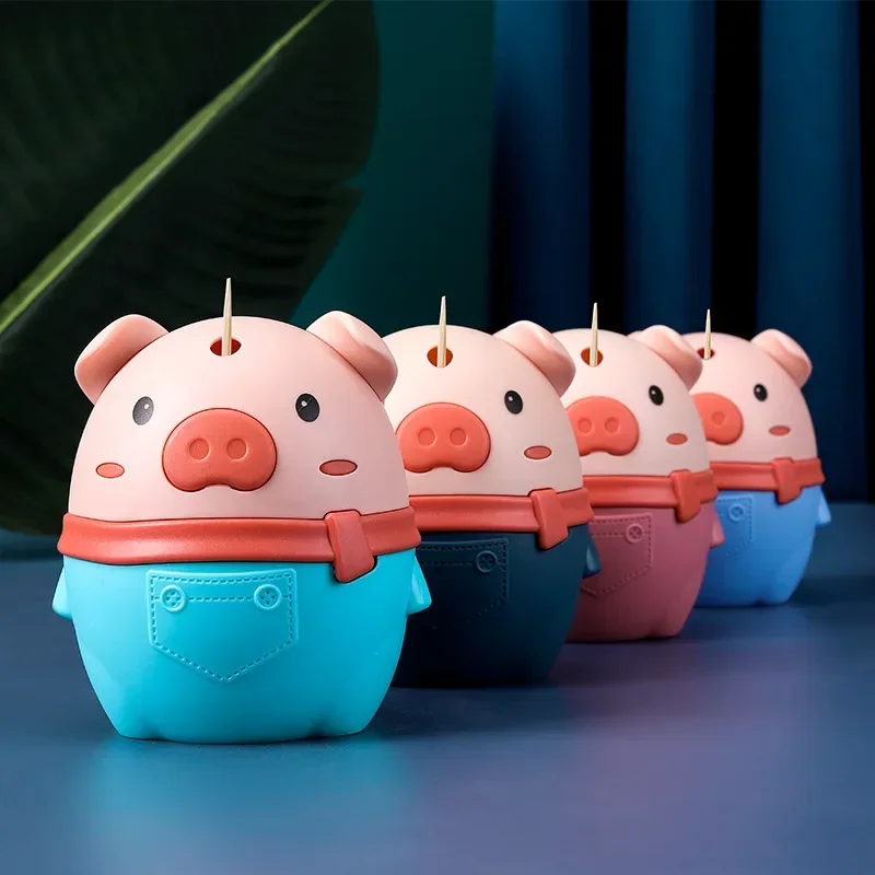 Kitchen Appliances Online - Sevimli Karikatür Piggy Kürdan Tutucu Otomatik