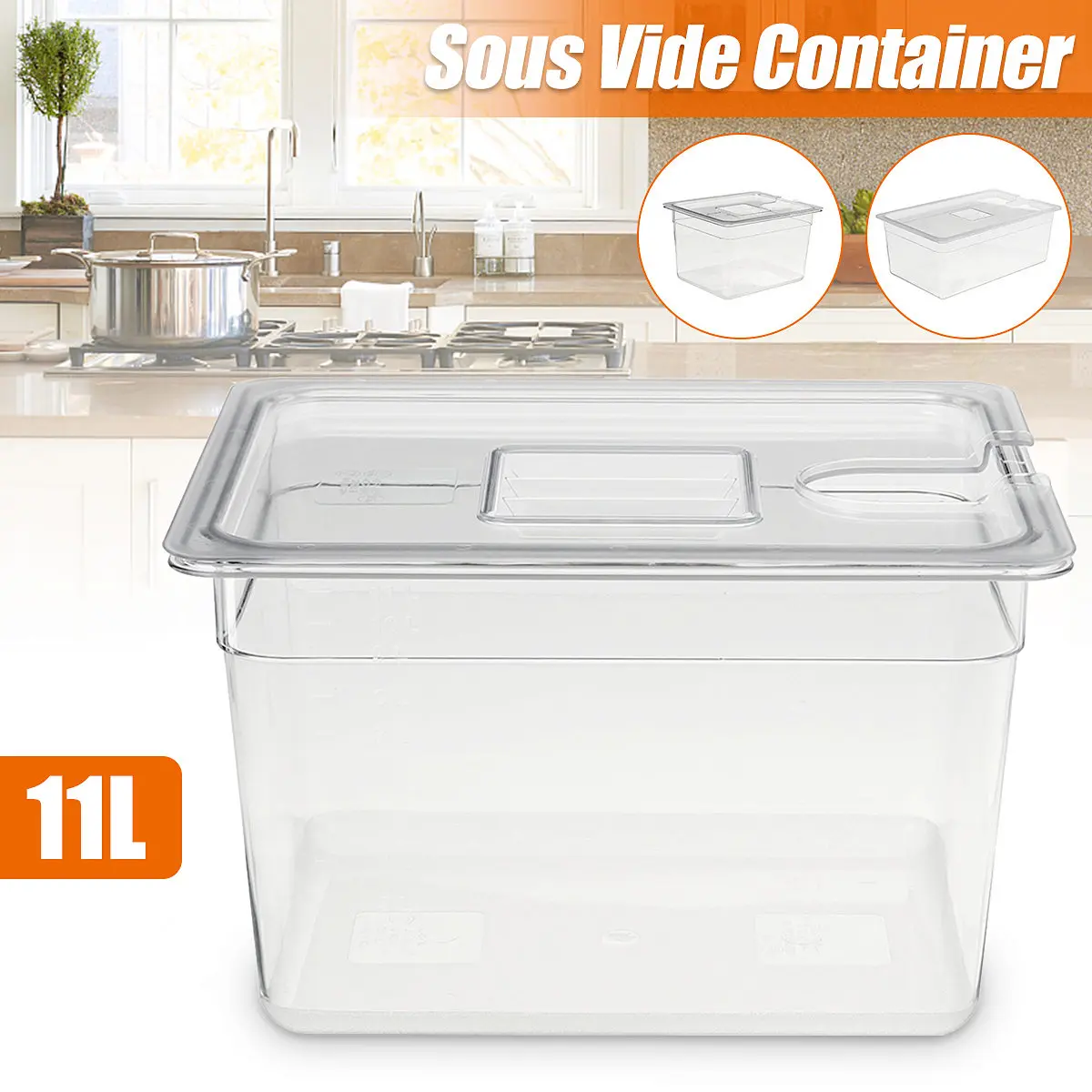 Sous Vide Immersion - 6L 11L Sous Vide Konteyner Su