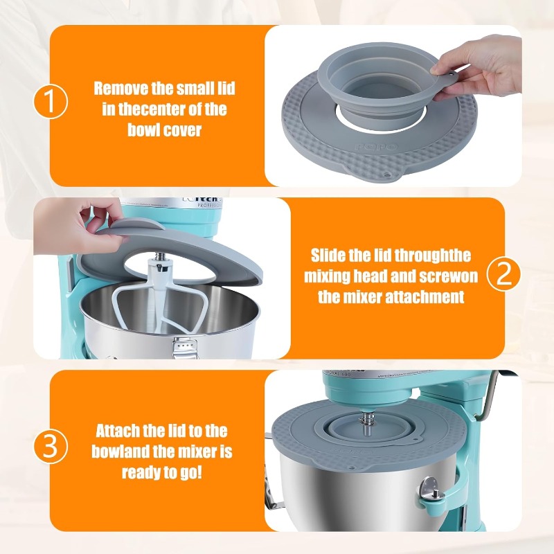 Silikon Mikser Kase Kapağı Kit - Stand Mixer Bowl incelemesi ve fiyatı
