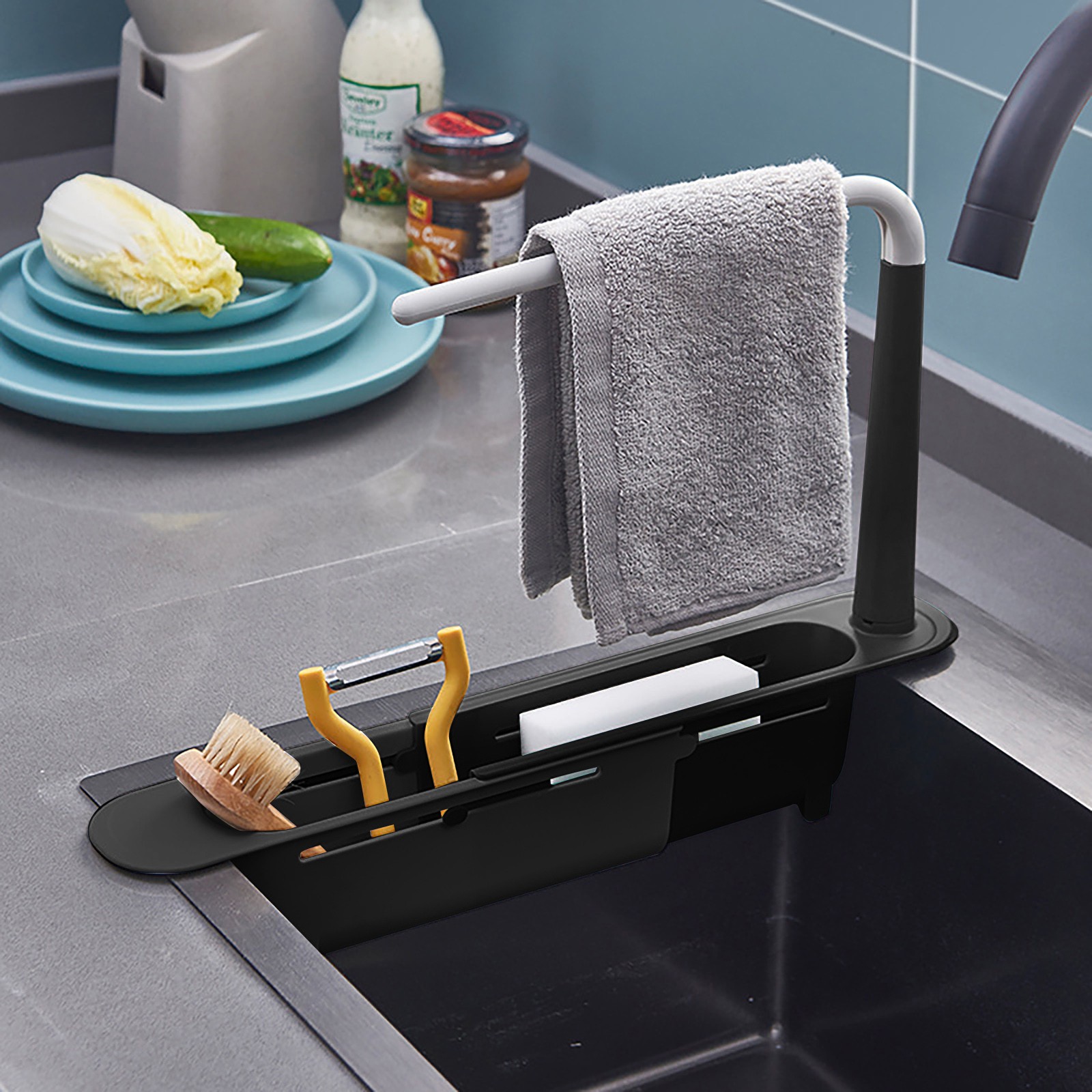 Elescopic lavabo raf süzgeç ra - Kitchen Appliances Gift incelemesi ve fiyatı