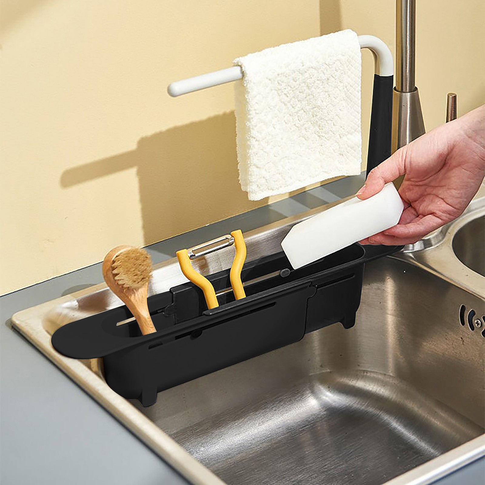 Elescopic lavabo raf süzgeç ra - Kitchen Appliances Gift incelemesi ve fiyatı