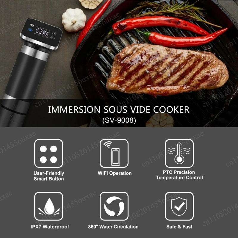 WiFi Sous Vide Makinesi 1300W  - Sous Vide Immersion incelemesi ve fiyatı
