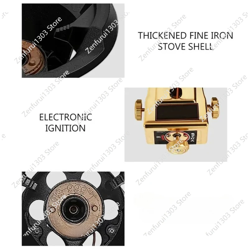 Ticari Güçlü Ateşli Gazlı Ocak - Kitchen Appliances Gas Stove incelemesi ve fiyatı