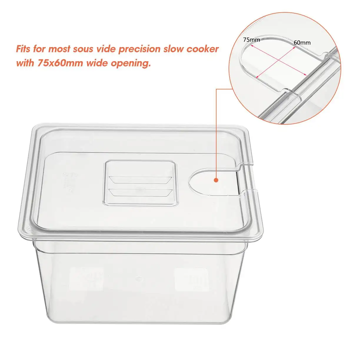 6L 11L Sous Vide Konteyner Su  - Sous Vide Immersion incelemesi ve fiyatı